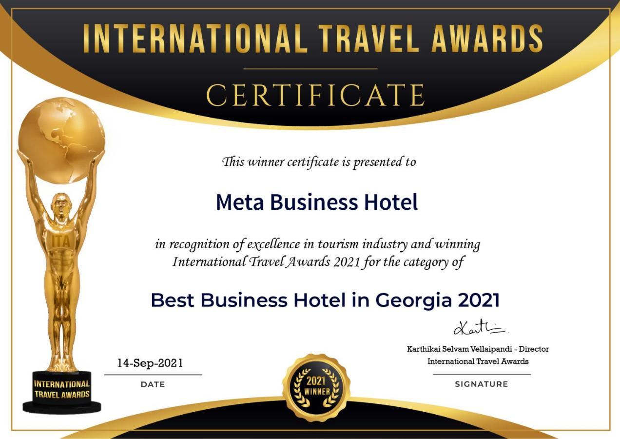 Meta Business Hotel By King David Tbilisi Buitenkant foto
